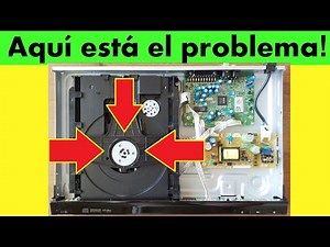 Reparación DVD no lee disco, solución muy fácil!