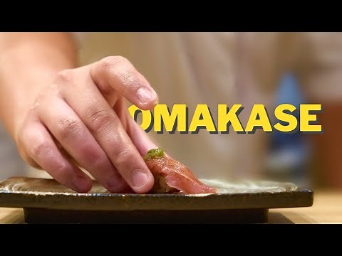 Omakase Sushi Dinner Experience EXPLAINED