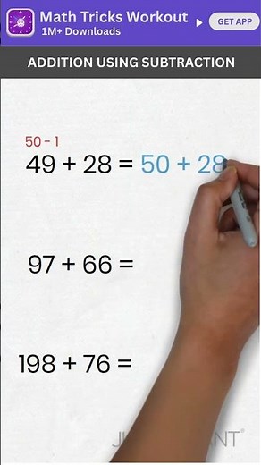 Math Tricks - Addition Tricks - Easy Math Tricks - Mental Math Tricks #mathstricks #mentalmath