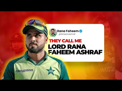 The Rise Of Rana Faheem Ashraf