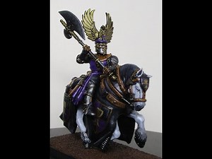 Warhammer Old World Bretonnian Questing knight Lord conversion