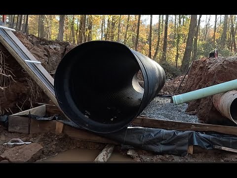 Collapsed Driveway Culvert Repair Day 2