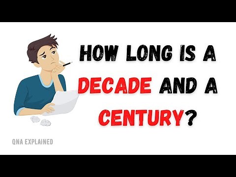 How long is a decade and a century ? #shorts || QnA Explained