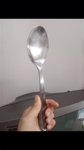 Comically large spoon