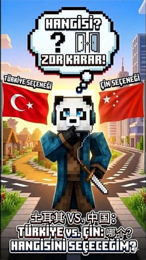Dünyanın En Zor Bayrak Seçimleri #minecraft #shorts