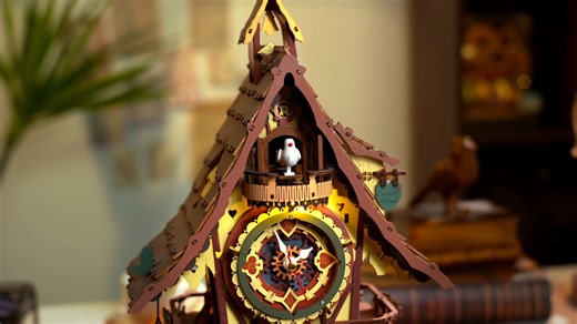 ROKR Cuckoo Clock Mechanical 3D Wooden Puzzle | ROKR | Facebook