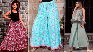 6 Cotton Palazzo Designs Comfortable For Monsoon   | Herzindagi
