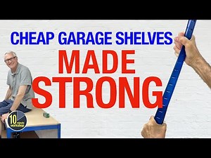 Cheap Garage Shelves Made Good! [video 616][AD]