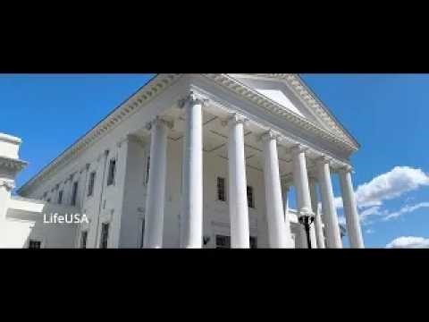 Richmond VA Driving Tour | Virginia State Capitol & Historic Landmarks (4K)