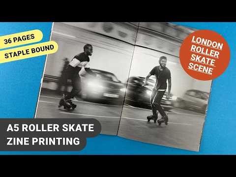 High-Impact A5 Roller Skating Zine Printing for Matt Joseph