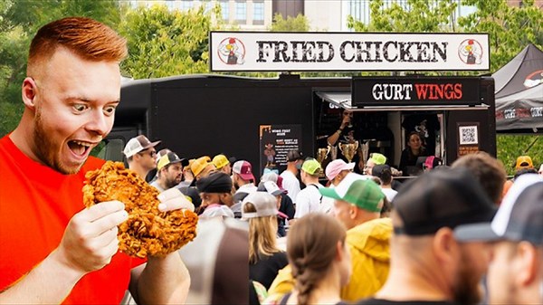 High-Stakes Chicken Wing Competition – £100,000 Challenge
