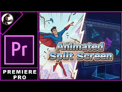 Premiere Pro How To Add an Animated Split Screen