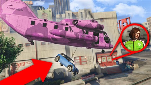 Moving people's cars while they're shopping | GTA 5 thug life #307