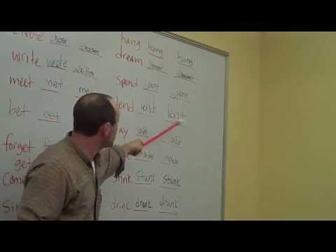 Learn English ESL Irregular Verbs Grammar Rap Song! StickStuckStuck with Fluency MC!