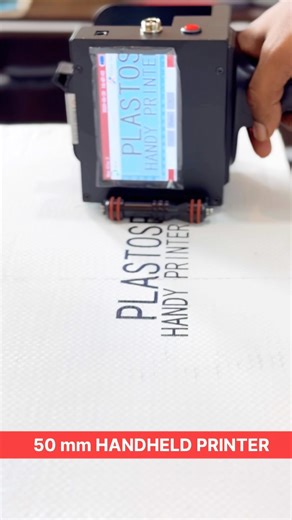 Plastoseal 50mm Handheld Inkjet Printer | Large Format Coding & Marking