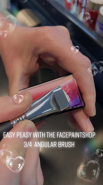 Easy Peasy making Flowers 🌺 #schminken #grimeren #schmink #facepainting #splitcakes #flowers