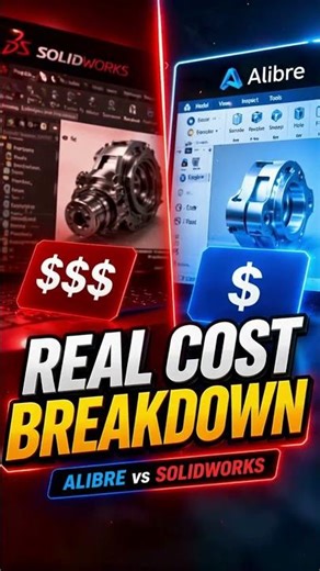 Same CAD work. Why pay more? | Alibre youtube