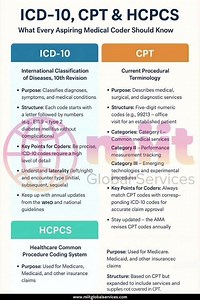 Basic information of icd, cpt modifiers