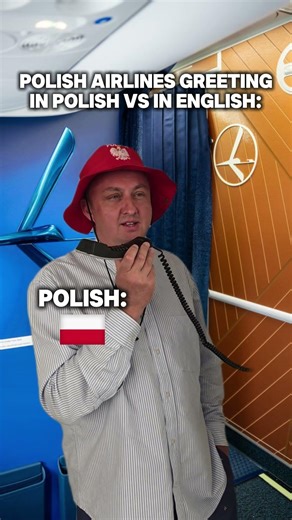 The English greeting always seems a little different lol #comedy #humor #poland #aviation #travel