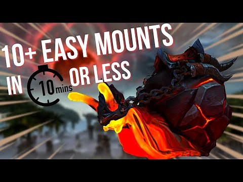10+ EASY Mounts You Can Get in Less Than 10 Minutes! in World of Warcraft Dragonflight