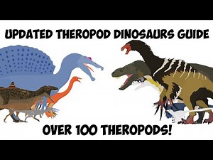Updated Theropod Dinosaur Guide (Over 100 Theropods!)