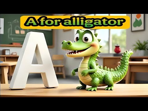 ABC Cartoon for Kids | Learn Alphabets A to Z with Fun 3D Animation”-44