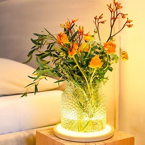 Buy Handcrafted LED Designer Lamp – Warm White, Dimmable, Indirect Light for Vases & Sculptures, Table Lamp/sideboard Lamp “THE STAGE” Online in India - Etsy