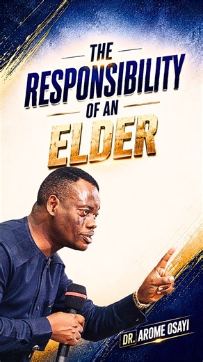 The Responsibility of An Elder