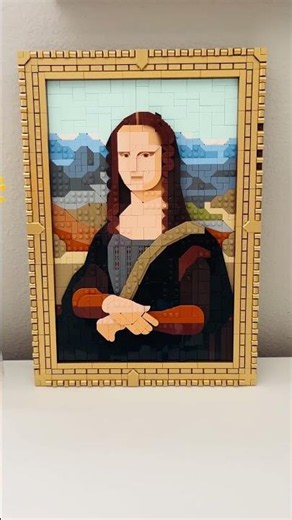 Think you can recreate masterpiece, brick by brick? | LEGO Art Mona Lisa Building Set Review