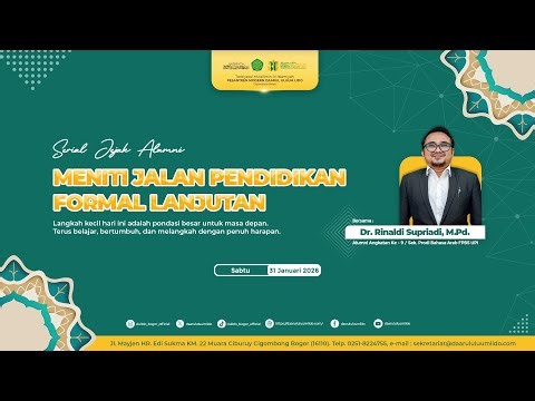 Serial Jejak Alumni (Meniti Jalan Pendidikan Formal Lanjutan)