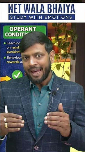 Operant Conditioning by B.F. Skinner | Teaching Aptitude | UGC-NET