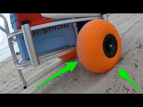 Beach Fishing Cart Tires Review: Pros, Cons & How To Install