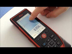 レーザー距離計 DISTO D810 touch : 写真を使った測定 ・ 矢印の動く範囲