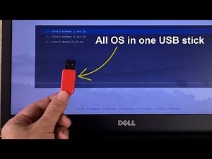 How to add multiple iso files to a single USB drive