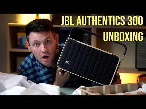 JBL Authentics 300 - Not as loud at the Marshall Tufton...