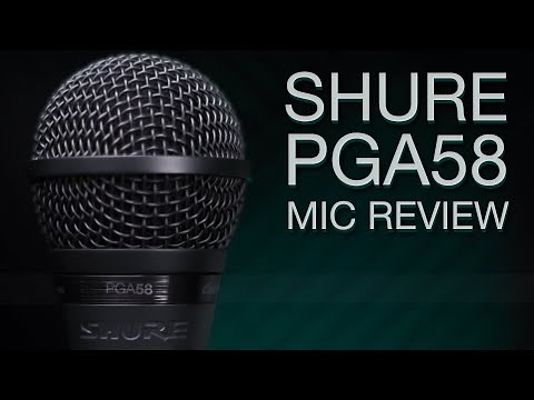 Shure PGA58 Dynamic Microphone Review / Test