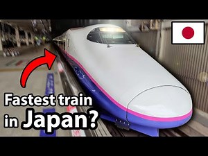 This Is Technically Japan's FASTEST Bullet Train — E2 Shinkansen (Sendai to Tokyo)