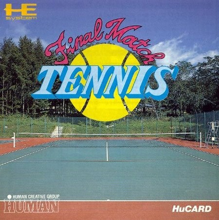 Final Match Tennis sur PC Engine