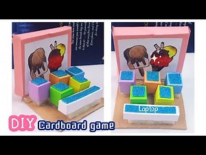 How to make laptop out of cardboard | kids laptop | Cardboardcraft