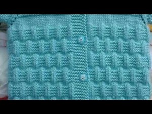 Simple & Easy sweater design in hindi (Eng. subtitles ) / knitting pattern for kids & beginners / 74