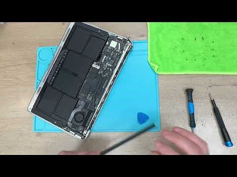 5 minute MacBook air/pro wobbly screen fix, hinge screw tightening - easy way