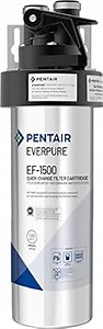 Pentair Everpure EF-1500 Full Flow Drinking Water System, EV985800, NSF Certified to Reduce Lead, includes Filter Head, Filter Cartridge, All Hardware and Connectors, 1,500 Gallon Capacity, 0.5 Micron