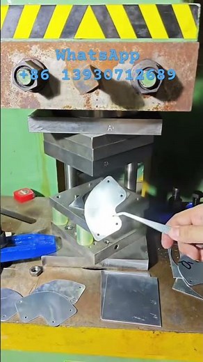 Single station electric semi-automatic feeding sheet punching machine, manufactured in China.