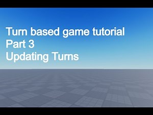 Roblox Turn Based Game Tutorial #3 | Updating Turns