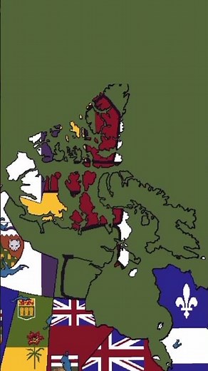 Canadian Provinces - Nunavut #flags #maps #minecraft #nunavut #canada #indigenous