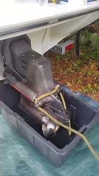 fixing the head gaskets and block on my OMC boat engine using head gasket sealer repair. 👍