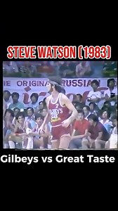 PBA LEGENDS: STEVE WATSON (1983) GILBEYS VS GREAT TASTE