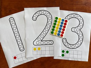 Dot Sticker Activity, Toddler Craft, Fine Motor Skills, Printable Resource, Montessori, Homeschool, Preschool Prek, DIY, Instant Download - Etsy