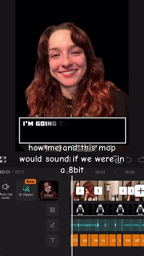 8-Bit Sound Adventure with a Mop in CapCut
