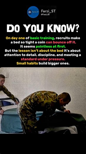 The First Lesson Every Recruit Learns. #shorts